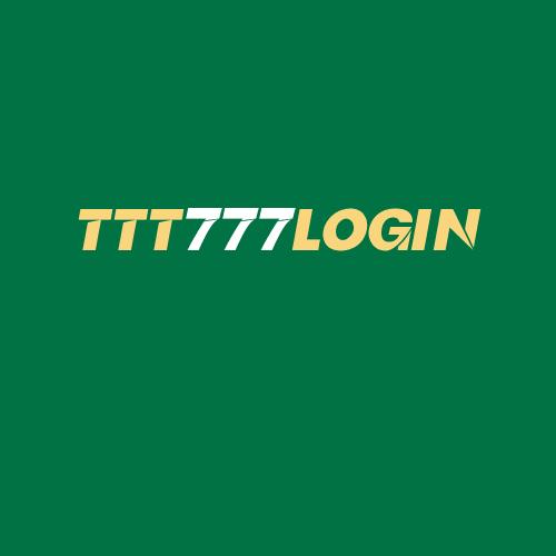 Logo da TTT777LOGIN