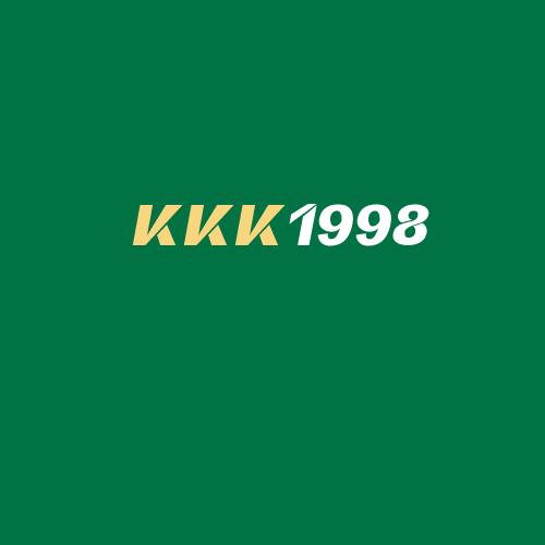 Logo da KKK1998