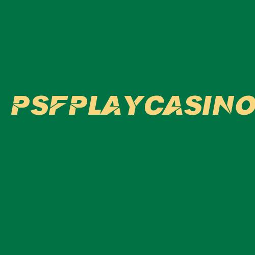 Logo da PSFPLAYCASINO